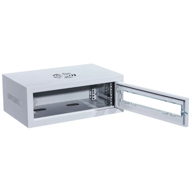 Wall-mounted Network Cabinet Small 9u Weak Current Well Monitoring Box Equipment Household Broadband Wall-mounted Standard