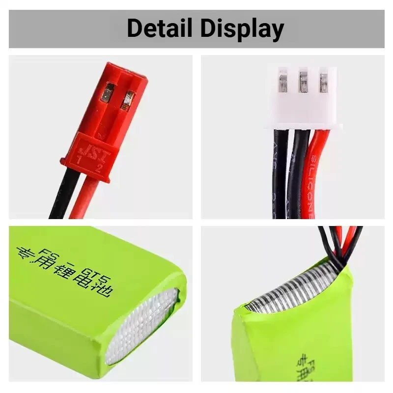 1500mAh 7.4V Lipo Battery for Flysky FS-GT5 Transmitter RC Models Parts Toys Accessories for Dumbo X4 X6 G7P MC6 Remote Control