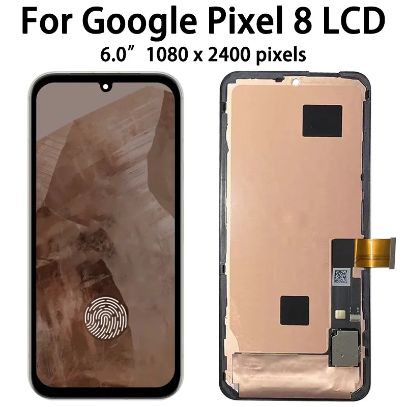 OLED Quality For Google Pixel 8 G9BQD LCD Touch Screen Digitizer Assembly For Google Pixel8 LCD GKWS6 Display Replace