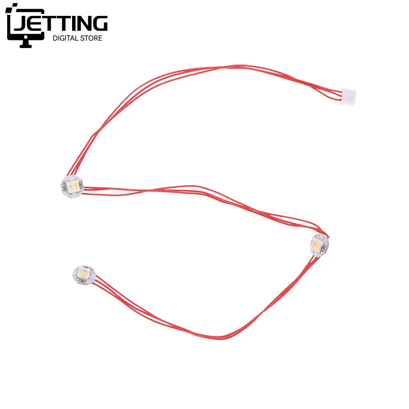 ForStealthburner LED Assembled Led Kit For Voron 2.4 3D Printer DIY Kit PTFE Wiring Harness With 3 RGBW Mini Button PCB Leds