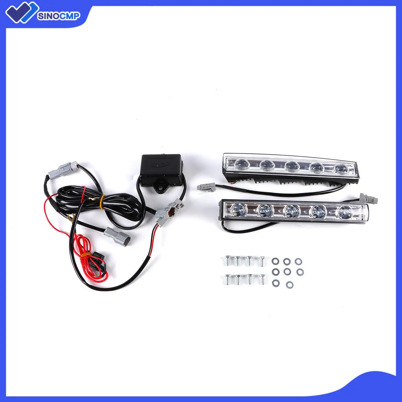 

2Pcs LED Daytime Running Lights DRL for Mercedes Benz W463 G500 G550 G65 G63 AMG White 2002-2018 G Class Aftermarket New