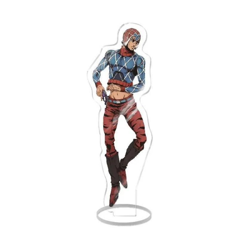 JoJo Bizarre Adventure Anime Handsome Cosplay Figure Plate Desk Decor Standing Sign Keychain HD Acrylic stand standing Gift 15CM - view 3