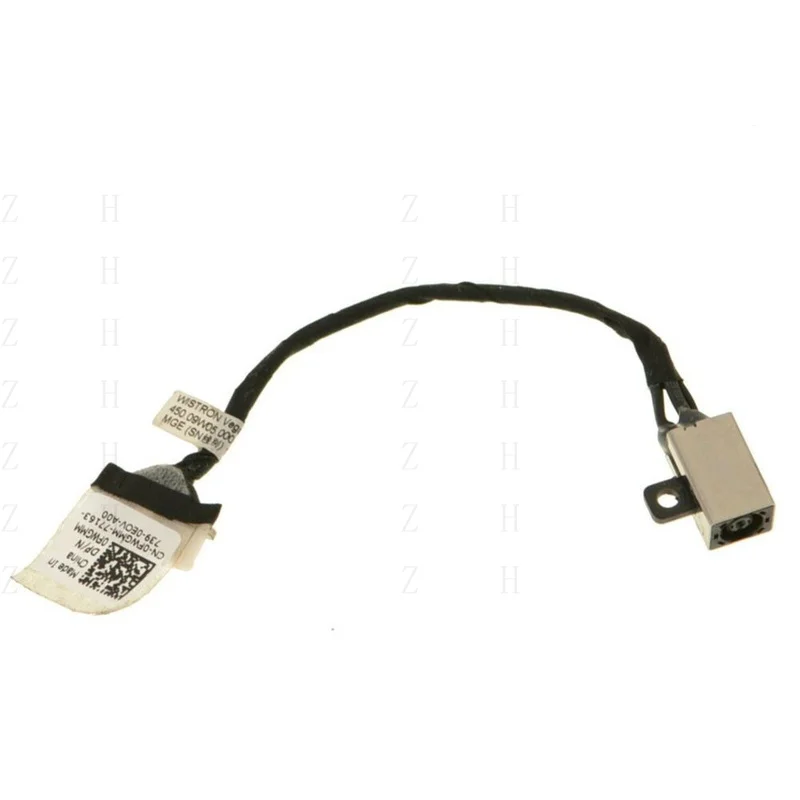 Z novo para dell inspiron 15 3000 3458 3459 3468 3567 cabo de alimentação dc 0fwgmm fwgmm