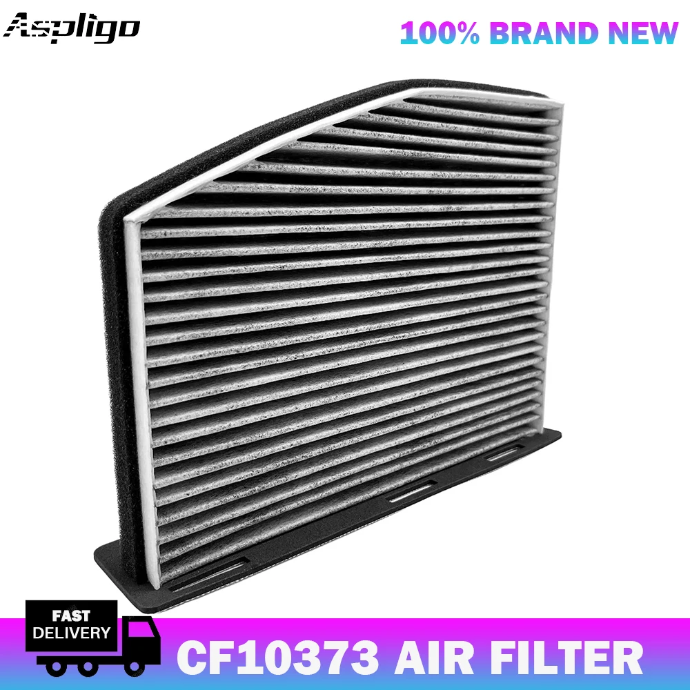 Aspligo New 1PCS CF10373 Activated Carbon Fram Cabin Air Filter For AUDI A3 Q3 TT/For VOLKSWAGEN BEETLE CC EOS GOLF GTI R32