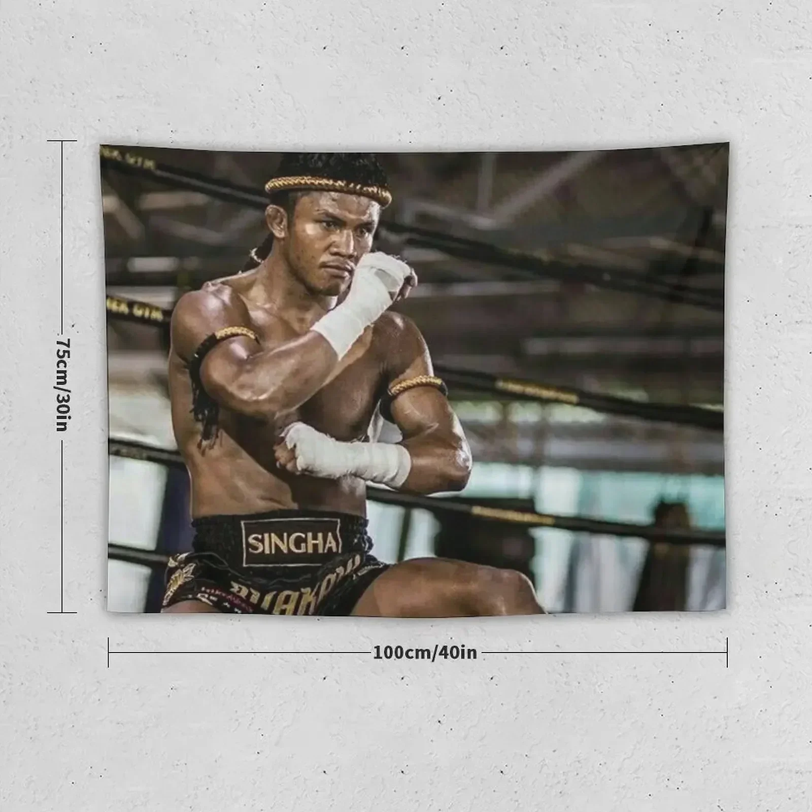 buakaw Tapestry Art Mural Wall Hanging Decor Home Decoration Tapestry