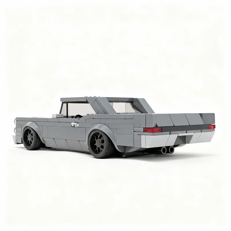 290pcs MOC Pontiac GTO City Champions Model Building Blocks Architecture Education Toys Idea Christmas Gift Brick Birthday