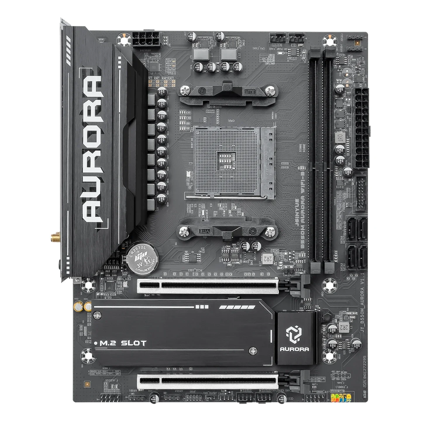 JGINYUE B550M AURORA WIFI-B AM4 Motherboard Ryzen 5 4000 5000 DDR4 64GB XMP Overclocking PCIe 4.0 2xM.2  2.5G LAN