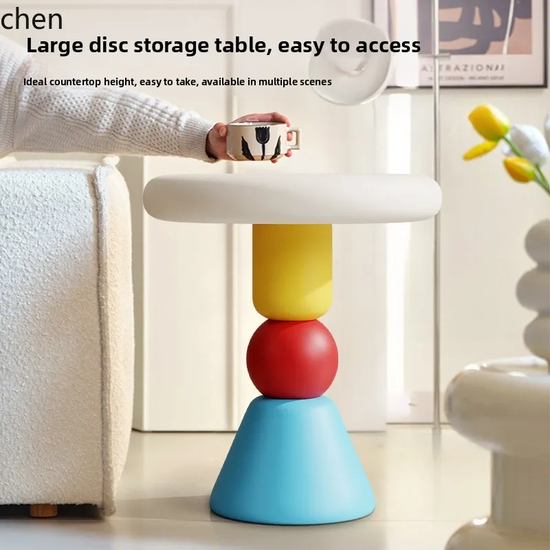 ZMLsmall table living room removable side  coffee table sofa side  cabinet rack