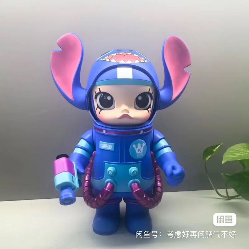 New Genuine Limited Edition Mega Space Molly Stitch 400% Action Figure Lilo Stitch Room Decoration Collectible Toy Surprise Gift