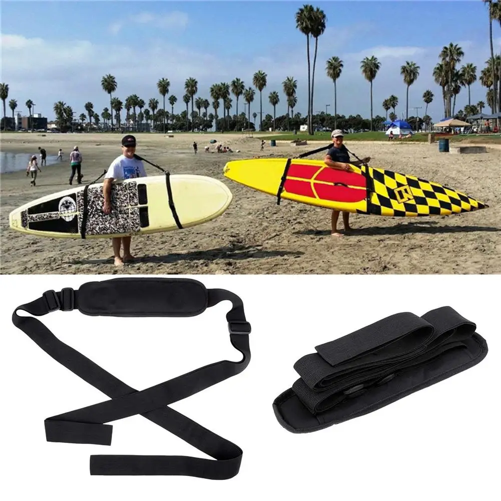 1pc Adjustable Surfboard Shoulder Carrying Strap for Sup Board Surf Fins Paddle Surfing Shoulder Sling Strap Band