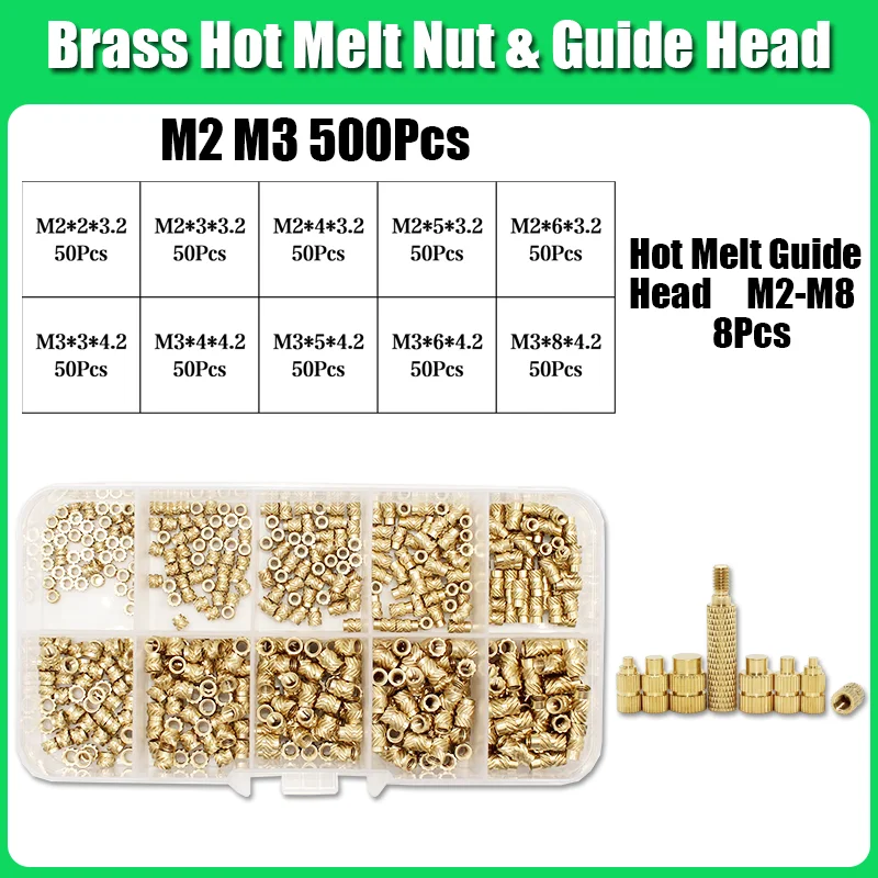 Variant: Insert nut 508pcs