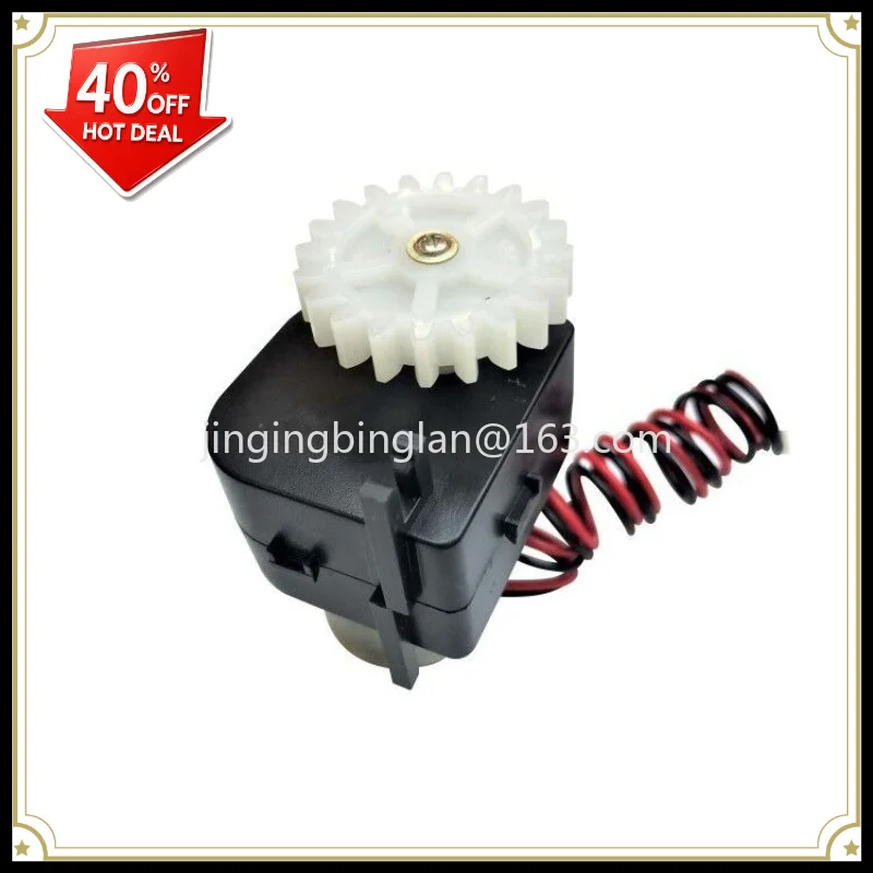 Factory direct sales of intelligent induction trash can motor with terminal line, low-speed small home appliance gearbox motor