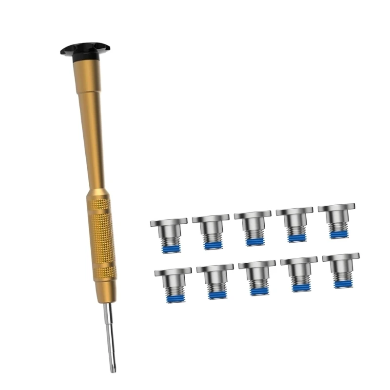  Glasses Screws And 360 Degree Rotating Screwdriver For Quick Maintenance