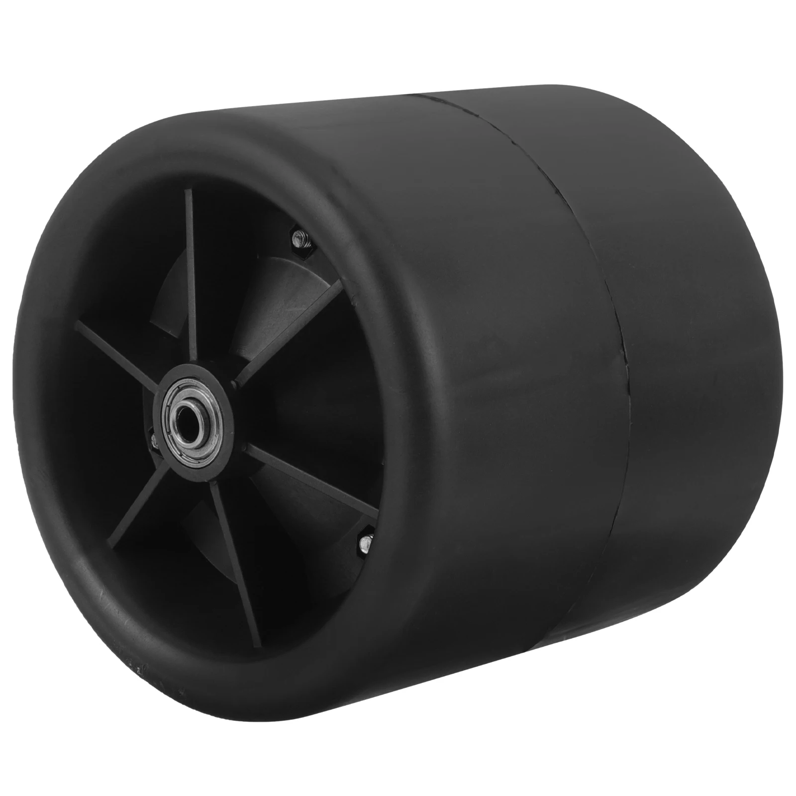 

Portable Garden Stool Durable Rubber Material Lightweight Black Color Perfect for Camping Fishing Gardening Stool Wheel Rolling