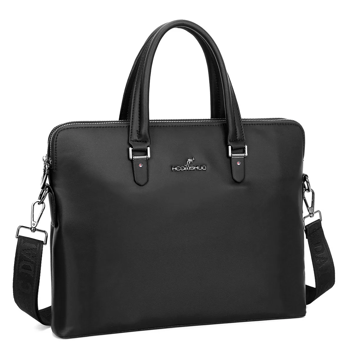 

Men's Large-Capacity Briefcase - Business Document Bag for Office Use