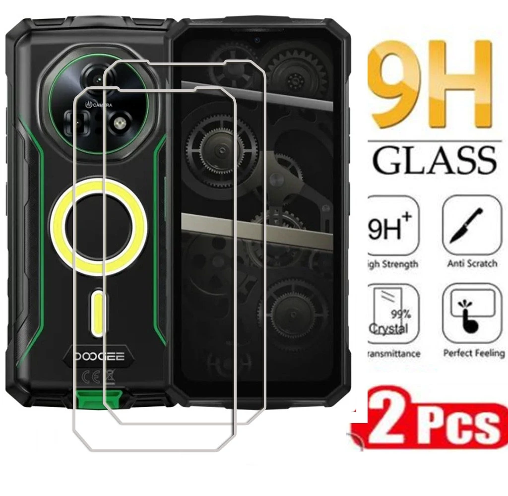 2PCS 9H HD Tempered Glass For Doogee Fire 7 Pro 6.6" 2025 Doogee Fire7 FIRE 5 Pro Ultra Screen Protective Protector Cover Film