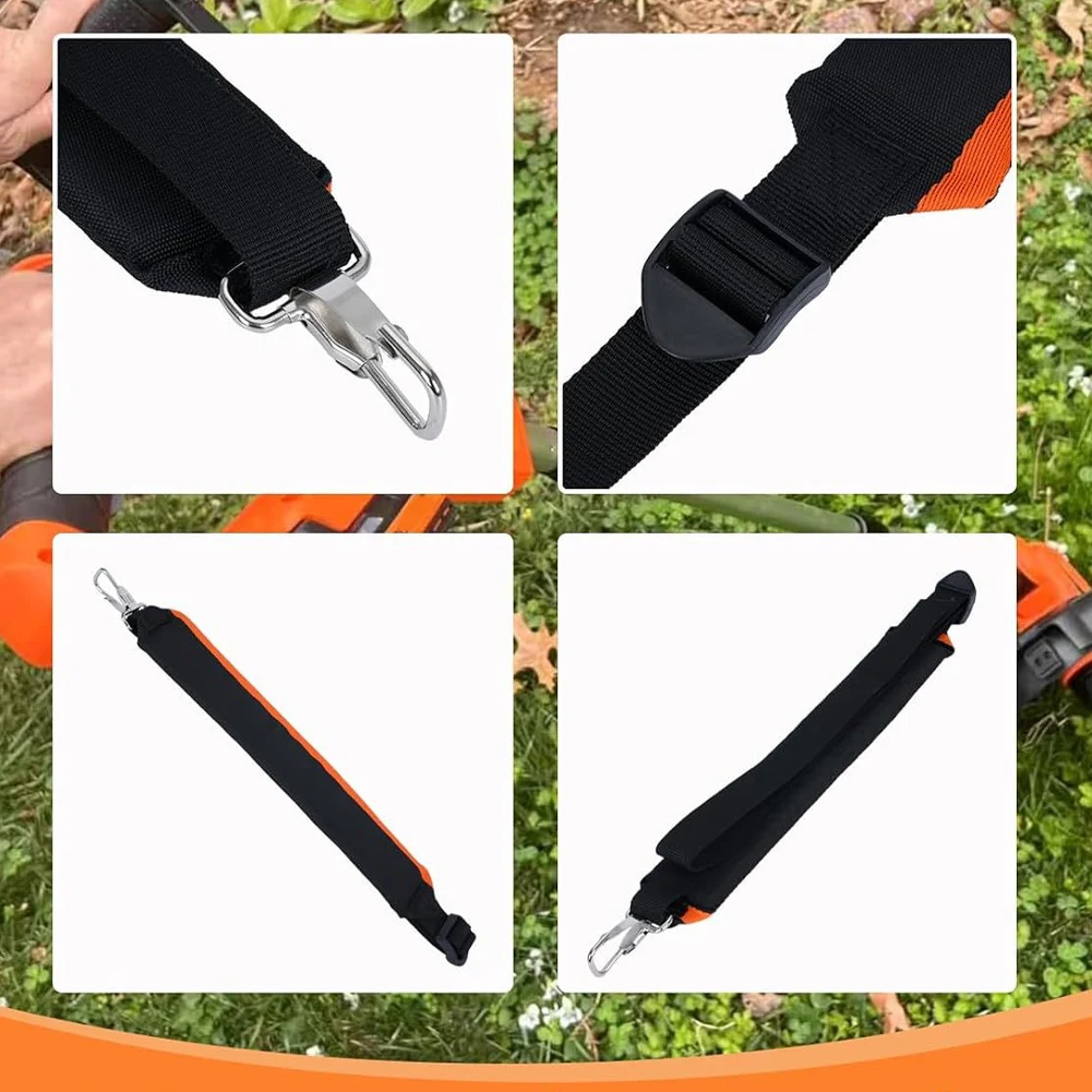 For FS90 Series Harness Loop Kit Shoulder Strap Garden Trimming Deluxe Padded Enhanced Comfort Quick Installation