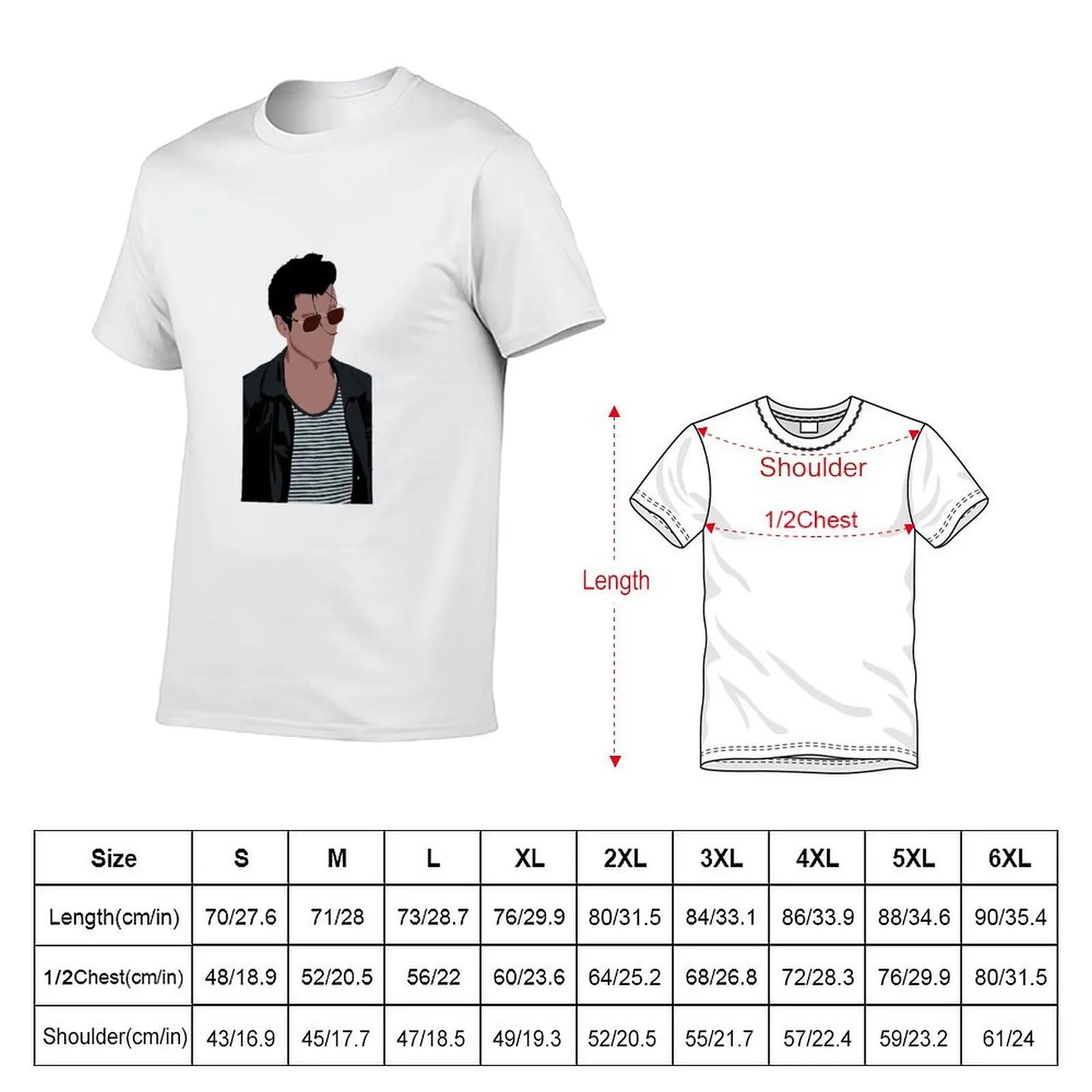 Alex Turner/ Arctic Monkeys/ The Last Shadow Puppets T-Shirt Anti-Fade Casual Tee Shirt