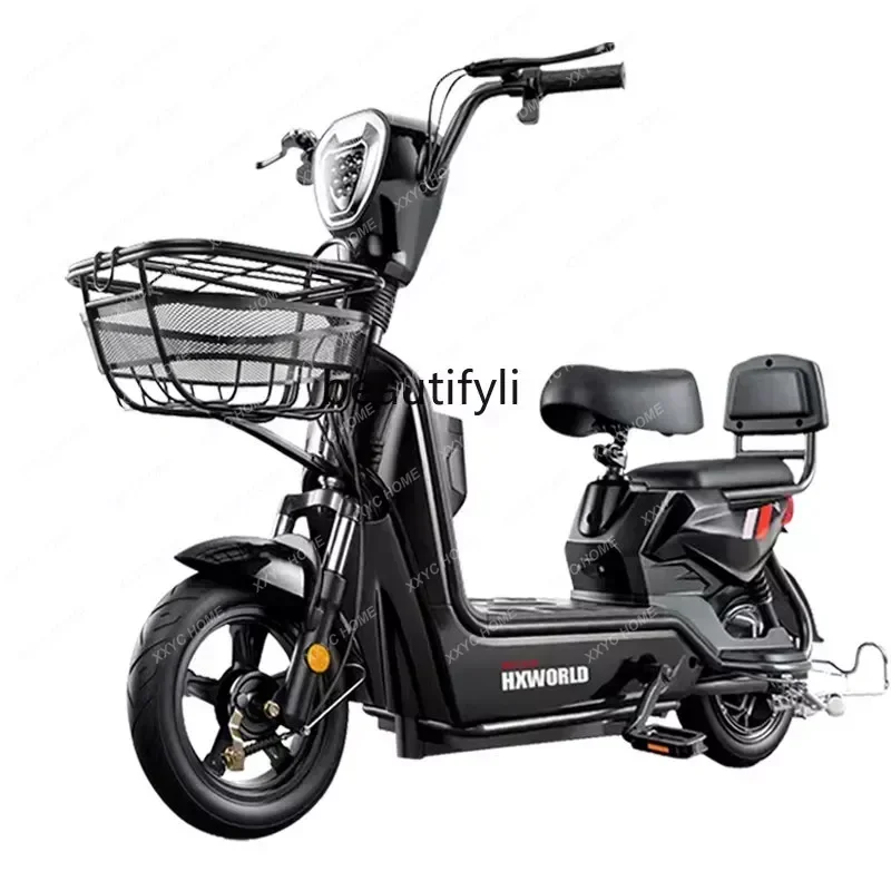 

Electric Car Light-Duty Vehicle Men's and Women's Two-Wheel Scooter Long-Distance Running King Battery Car Electric Bicycle