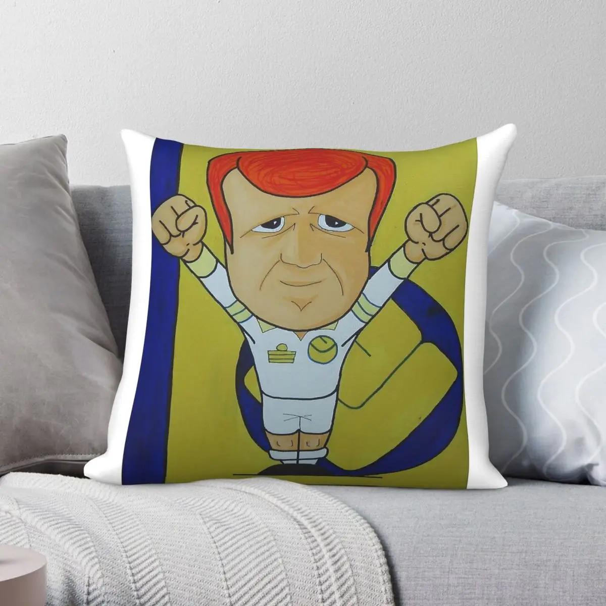 Billy Bremner Pillowcase Polyester Linen Velvet Creative Zip Decor Pillow Case Car Cushion Cover 18