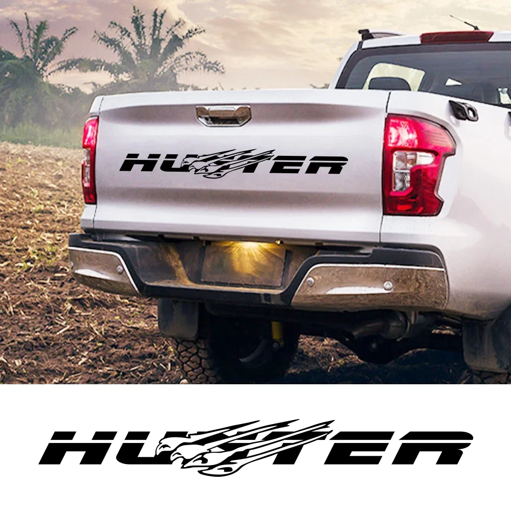 

Наклейка на заднюю дверь Hunter Pickup для Changan Hunter F70 Omega Sigma Delta Truck, виниловая декоративная наклейка, автомобильный чехол, автомобильные аксессуары