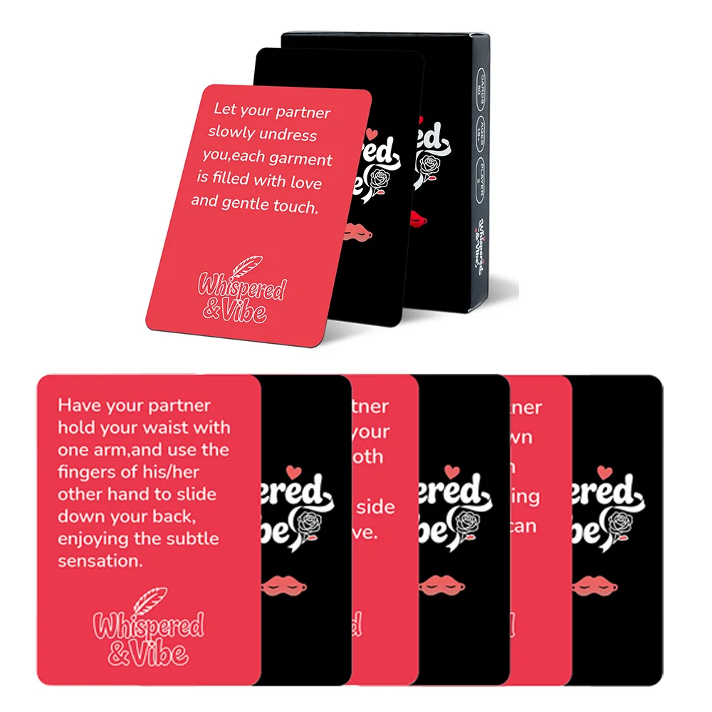 50 kart z romantycznymi zabawami dla par (9x6,7 cm), interaktywna gra do rysowania i rozrywania zaprojektowana na wieczory randkowe – idealny prezent na Walentynki.