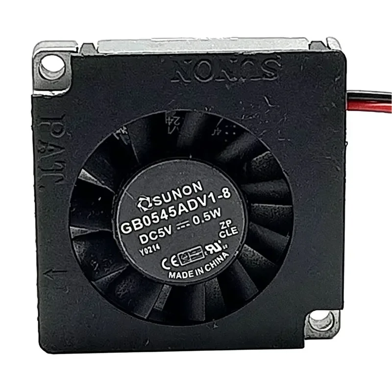 for Jianzhun SUNON 4507 4.5CM 5V 0.5W GB0545ADV1-8 Blower Cooling Fan
