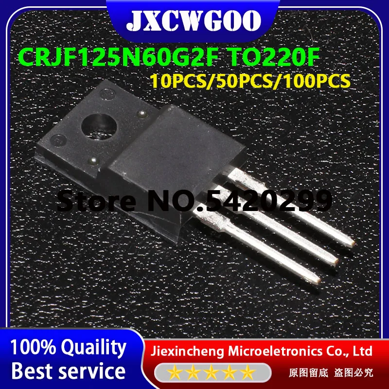 

CRJF125N60G2F TO-220F CRJF125N60 125N60 600V 22A MOSFET New original Electronic Components Chipset (10PCS-100PCS)