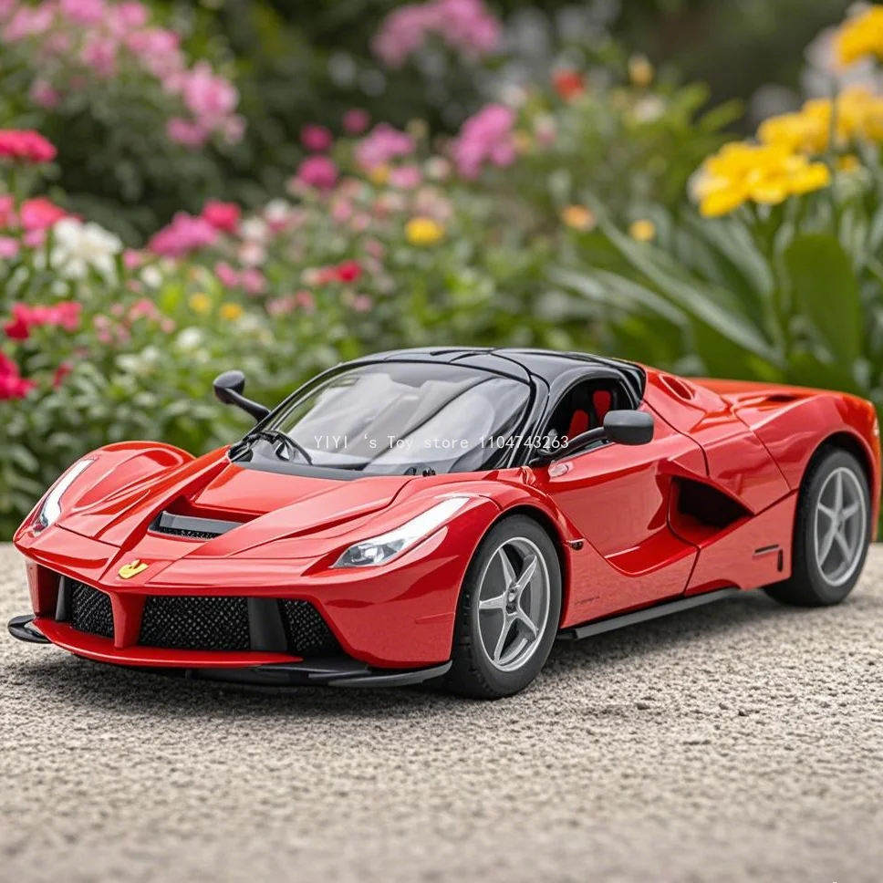 

1:32 Ferrari Laferrari Alloy Sports Car Model Diecasts Metal Toy Vehicles Car Model Simulation Sound and Light Kids Gifts 30