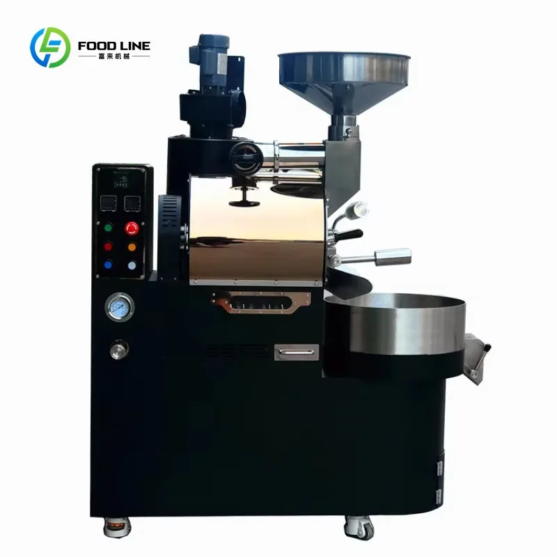 تركيا غاز ازمير 1 كجم 2 كجم 3 كجم 6 كجم 10 كجم 12 كجم آلات منزلية آلة تحميص الفول الأوتوماتيكية الكاملة 5 كجم طبل محمصة قهوة للبيع #3