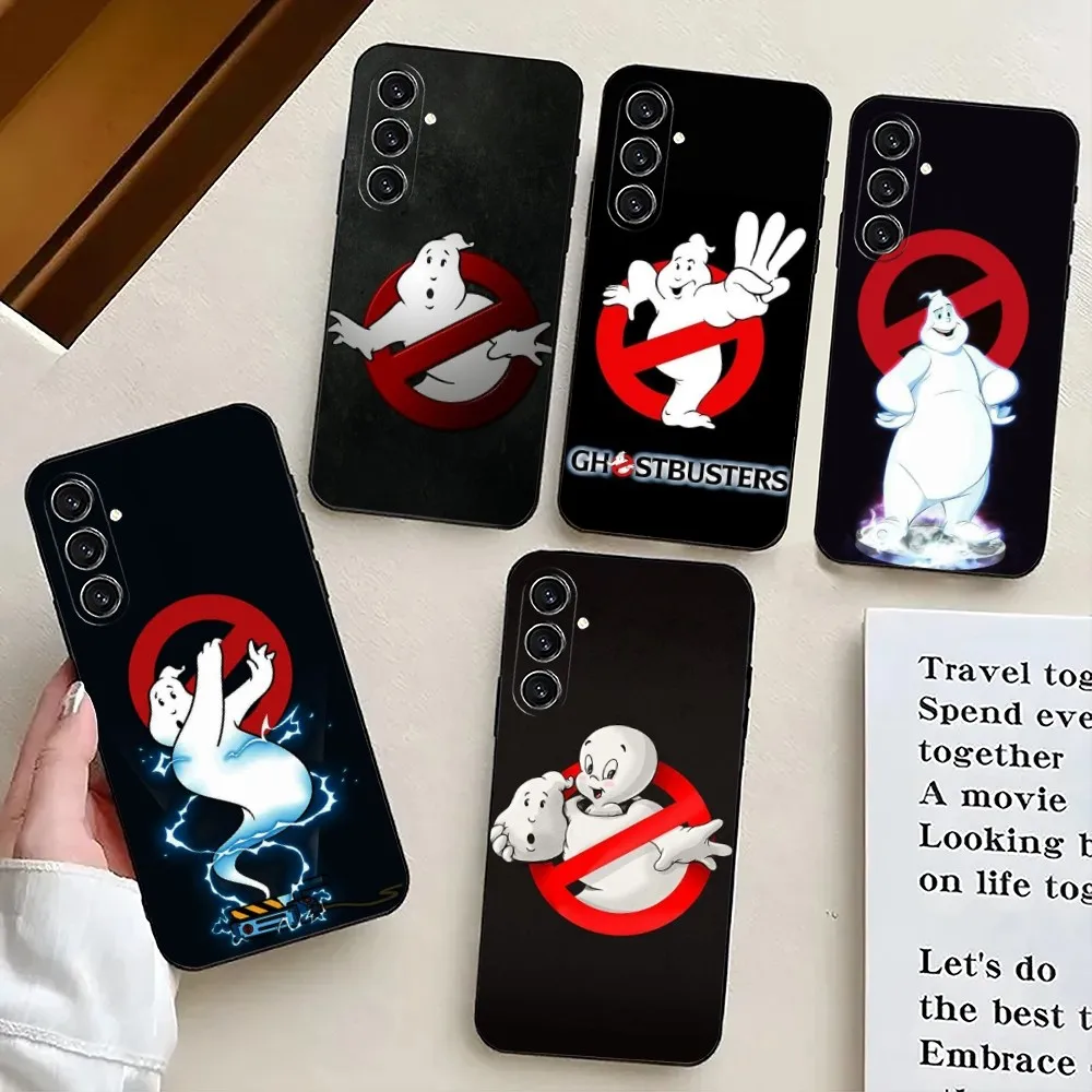 Movie-G-Ghostbusters Phone Case For Samsung S24,21,22,23,30,Ultra,S20,Plus,Fe,Lite,Note,10,9,5G Black Soft Cover