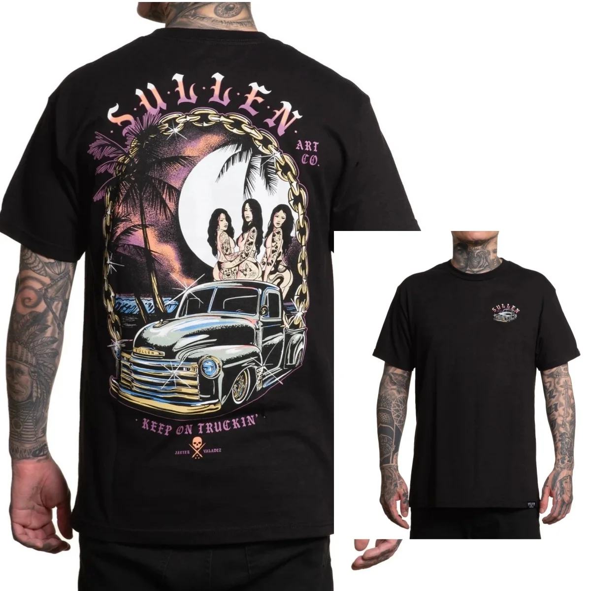 SULLEN CLOTHING PATINA TATTOO ART STANDARD T-SHIRT High-end Luxury Unisex Style Both of Men and Women
