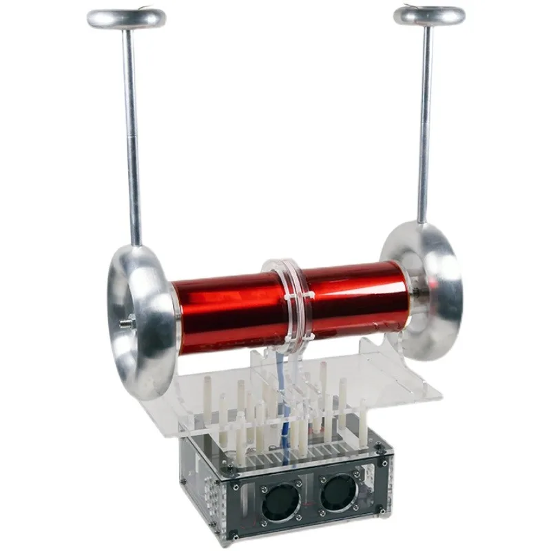 Music Tesla coil bipolar SSTC artificial lightning magnetic storm electric coil finished product cool high-tech toy