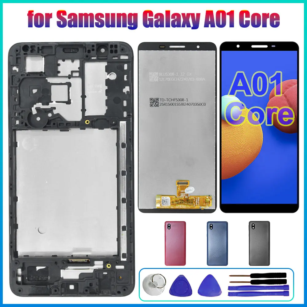 Pop A01 Core LCD para Samsung Galaxy A01 Core A013F pantalla LCD montaje de pantalla táctil reemplazo para Samsung A013G A013M LCD Scr