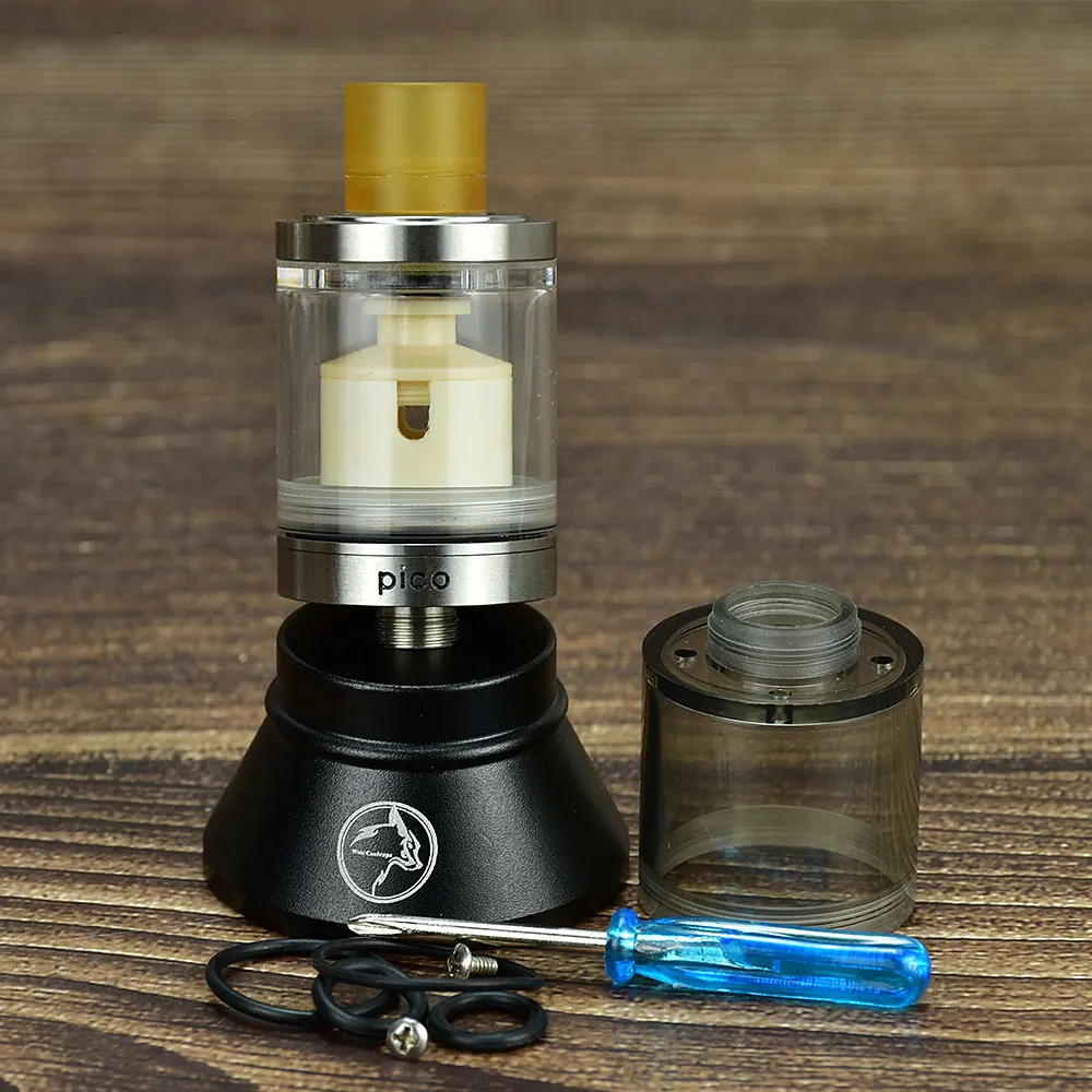 

Обслуживаемый атомайзер Pico V2 rta mtl Style 316SS RTA 22 мм с одной катушкой и баком 3 мл