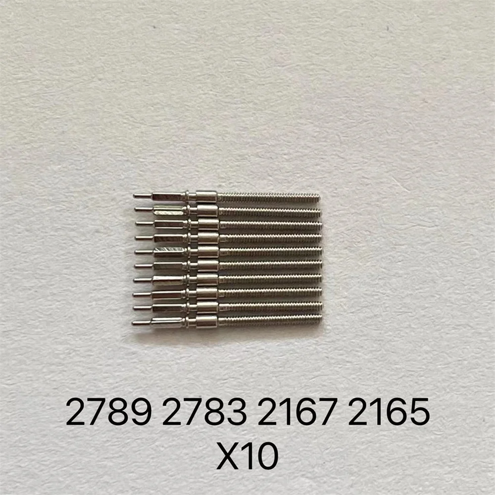 10pcs Watch Movement Winding Stems Movement Parts For 2813 8200 2836 2824 NH35 SW200 Movement Movement Watch Repair Winding Stem