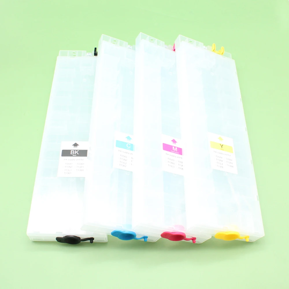 T05A T05B Refillable Ink Cartridge NO chip For Epson WorkForce WF-C878R WF-C879R C878 C878R C879R C879