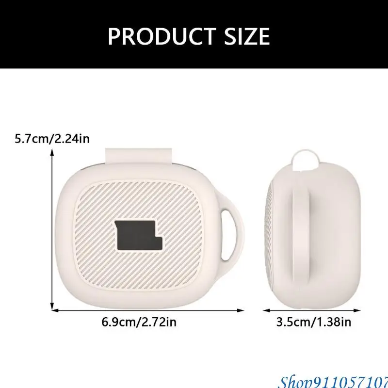 203b Casque en silicone Boîtier boîtier en silicone Gérotage résistant à l'eau contre les dommages couverture des le