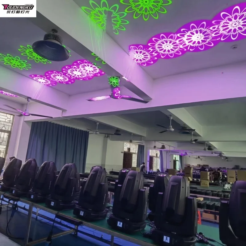 

2 pieces Night Club event stage equipment gobo BWS 3in1 moving head dmx 380w sky beam sharpy spot wash 18r Moving Head Light