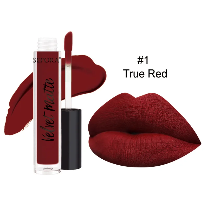 Liquid Lipstick Non-transferable Smooth Application Elegant Trending Stunning High Demand Long-lasting Velvet Lip Color Trendy