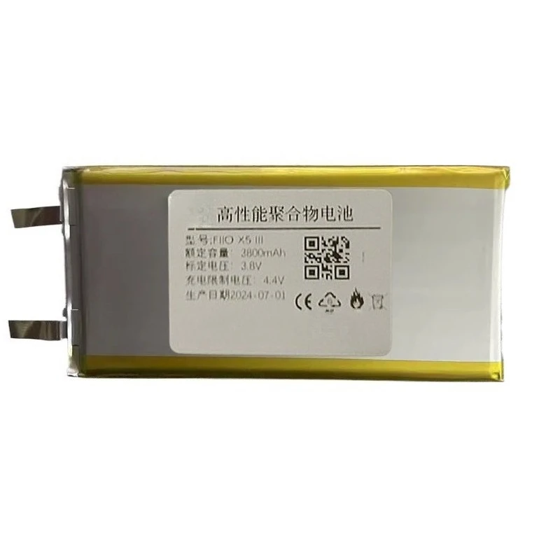 High Quality Replacement Battery 3.8V 3800mAh For Fiio X5 III Gen 3 Player Brand New Replacement Battery