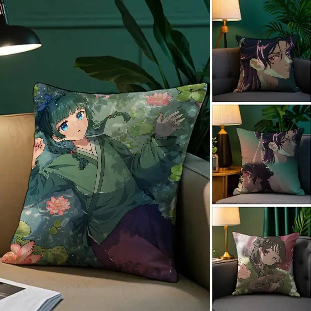 

Anime The A-Apothecary Diaries maomao Pillow Case Custom Printed Brushed Fleece Pillow, Baby Skin-Touch, Eco-Friendly Dye-Sublim