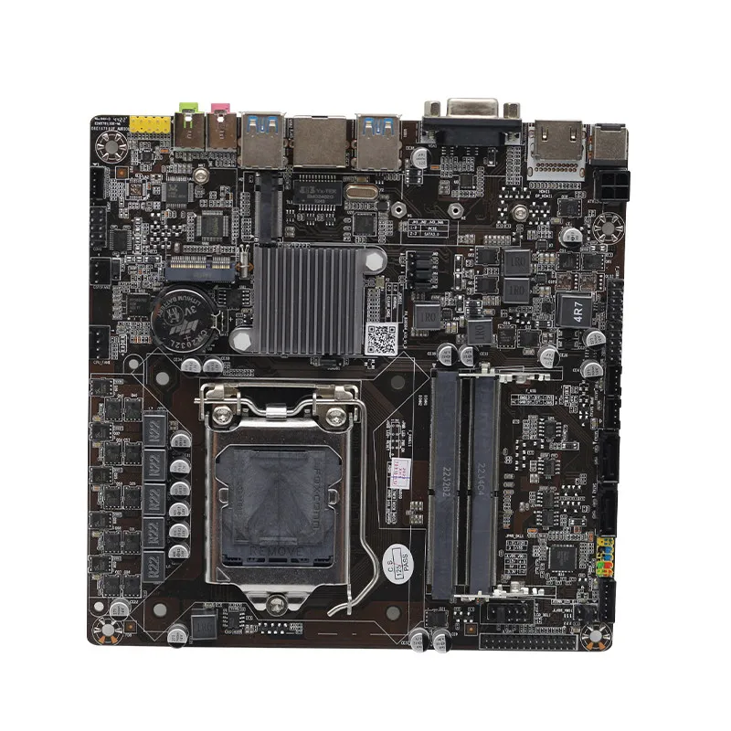 B365i-D4 ITX Mini Motherboard 12V DC Power Supply Supports 6-9th Gen CPU for All-in-One PC