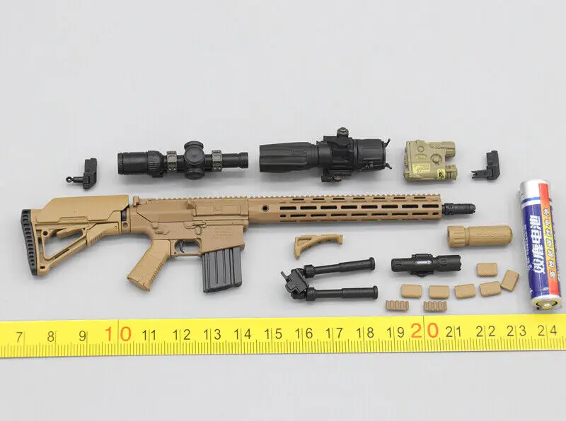 

1/6 Scale Main Weapon Set Model for 12" ES 27005 CBI Contingent 58 PO1 Doll