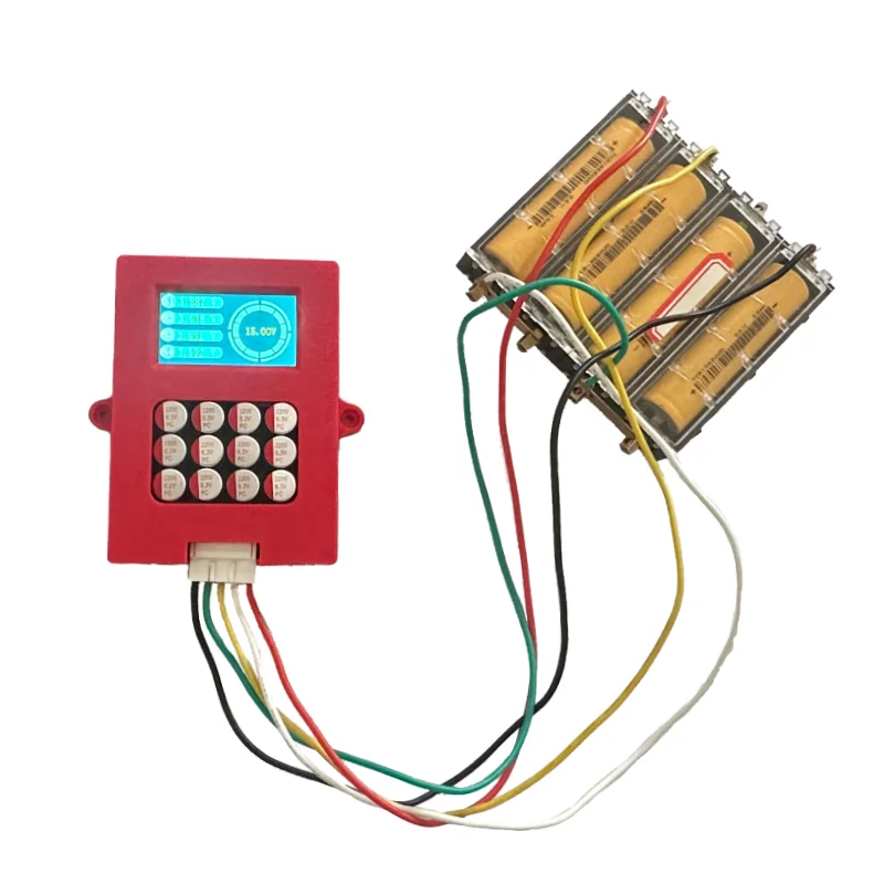 Imagem -02 - Heltecbms 4s Balanceador Ativo com Display de Tensão Tft Lipo Lifepo4 Testador de Tensão da Bateria 4s 5a Equalizador de Transferência de Energia