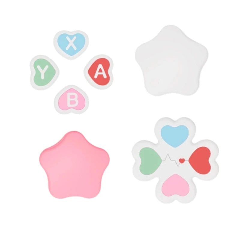 Q5wa confortável garra polegar joystick Caps protetor Button Pad aprimorando para NSW2