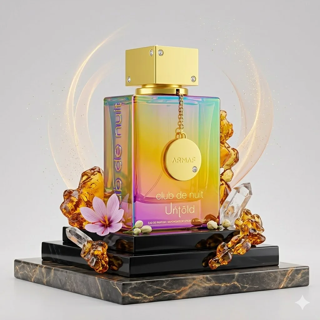 

Armaf Club De Nuit Untold EDP 105ml Unisex Perfume Warm Amber Woody Long Lasting Luxury Scent 3.6oz Vaporisateur Spray New Best!