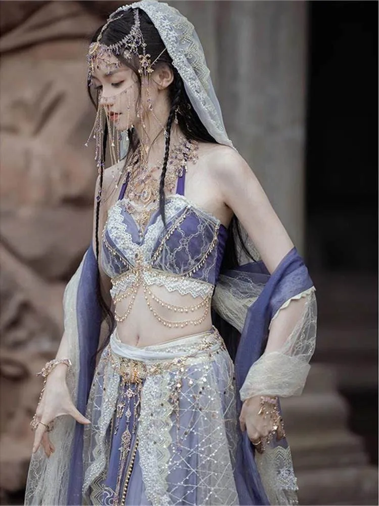 

Exotic style Western Regions clothing hot girls' photo and travel photography