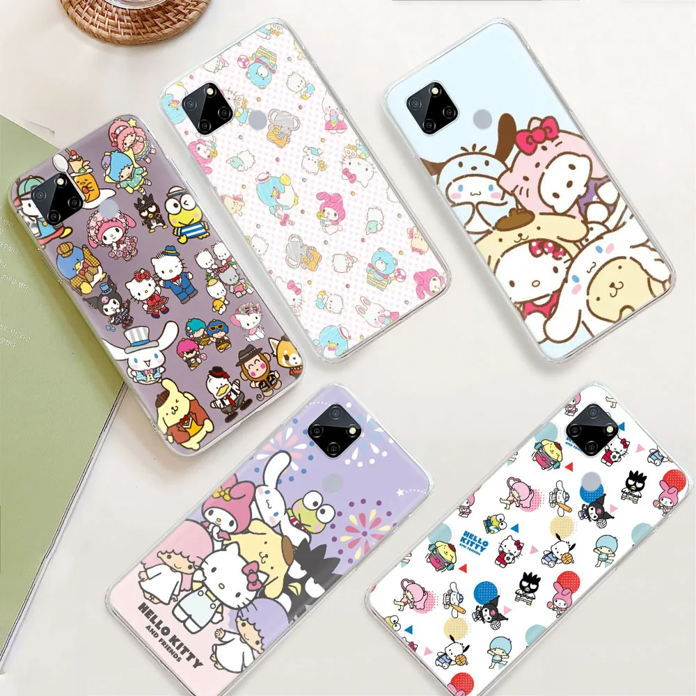 Cover for Moto One Fusion Action Zoom Vision Plus E20 E30 E40 G31 G41 G51 G71 G50 G60 G60S Pro Soft Case ZR47 Sanrio Characters