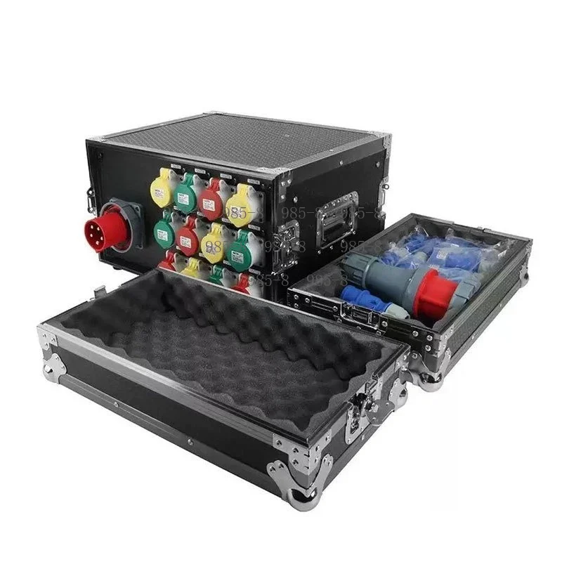 Power Distribution Box With 12 Channels 3KW, Direct Feed Power Supply For Event Stage Lighting Equipment